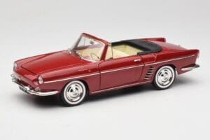 Renault Floride Kabrioletas Raudonas Norev 1:18 185175 Metalas