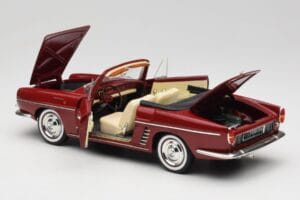Renault Floride Kabrioletas Raudonas Norev 1:18 185175 Metalas - nuotrauka 5 iš 8
