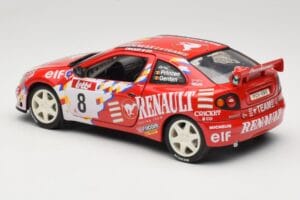Renault Megane Maxi #8 M. Princen / C. Genten 1997 Solido 1:18 3771 Metalas - nuotrauka 7 iš 8
