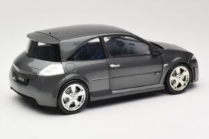 Renault Megane Mk2 RS Vampire Grey Norev 1:18 185101 Metalas - nuotrauka 3 iš 8