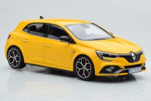 Renault Megane RS IV Trophy Sirius Geltonas Norev 1:18 185393 Metalas - nuotrauka 4 iš 6