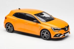 Renault Megane RS Mk4 Trophy Tonic Oranžinis Norev 1:18 185399 Metalas - nuotrauka 4 iš 6