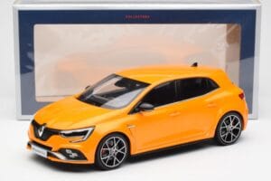 Renault Megane RS Mk4 Trophy Tonic Oranžinis Norev 1:18 185399 Metalas - nuotrauka 6 iš 6