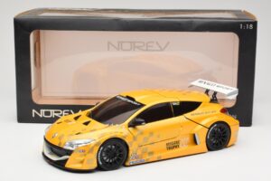Renault Megane Trophy Showcar Geltonas Eurocup Megane Trophy 2011 Norev 1:18 185109 Metalas - nuotrauka 8 iš 8