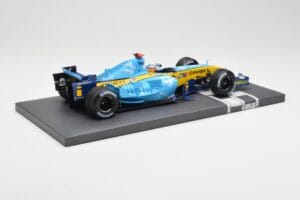 Renault R25 #5 F. Alonso 2nd Place British GP 2005 Minichamps 1:18 117051105 Metalas - nuotrauka 3 iš 6