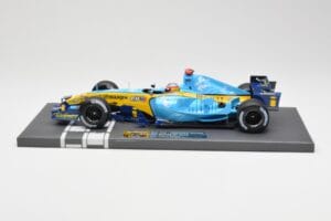 Renault R25 #5 F. Alonso 2nd Place British GP 2005 Minichamps 1:18 117051105 Metalas