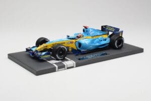 Renault R25 #5 F. Alonso 2nd Place British GP 2005 Minichamps 1:18 117051105 Metalas - nuotrauka 5 iš 6