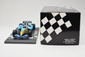 Renault R25 #5 F. Alonso 2nd Place British GP 2005 Minichamps 1:18 117051105 Metalas - nuotrauka 6 iš 6