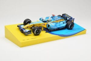 Renault R26 #1 F. Alonso F1 World Champion Brazilian GP 2006 Minichamps 1:18 147061801 Metalas - nuotrauka 2 iš 6