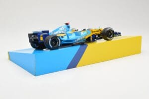 Renault R26 #1 F. Alonso F1 World Champion Brazilian GP 2006 Minichamps 1:18 147061801 Metalas - nuotrauka 3 iš 6
