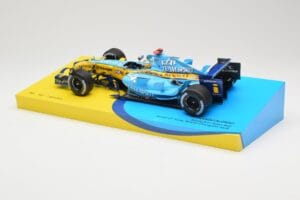 Renault R26 #1 F. Alonso F1 World Champion Brazilian GP 2006 Minichamps 1:18 147061801 Metalas - nuotrauka 5 iš 6
