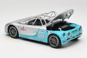 Renault Sport Spider #50 Sidabrinis Anson 1:18 30353 Metalas - nuotrauka 5 iš 8