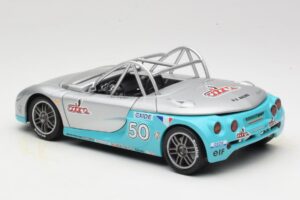 Renault Sport Spider #50 Sidabrinis Anson 1:18 30353 Metalas - nuotrauka 7 iš 8
