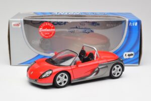Renault Sport Spider Raudonas Anson 1:18 30350 Metalas - nuotrauka 8 iš 8