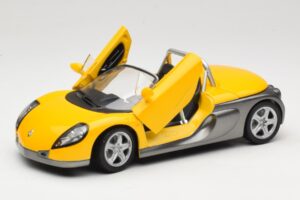 Renault Sport Spider Geltonas Anson 1:18 30350-R1 Metalas - nuotrauka 2 iš 8