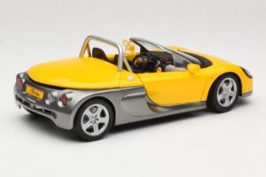Renault Sport Spider Geltonas Anson 1:18 30350-R1 Metalas - nuotrauka 3 iš 8