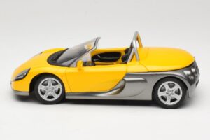 Renault Sport Spider Geltonas Anson 1:18 30350-R1 Metalas - nuotrauka 4 iš 8