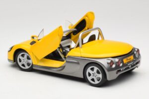 Renault Sport Spider Geltonas Anson 1:18 30350-R1 Metalas - nuotrauka 5 iš 8