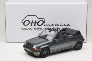 Renault Super 5 GT Turbo Kabrioletas EBS Gris Tungstene Otto 1:18 OT1196 Derva - nuotrauka 6 iš 6