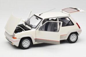 Renault Super 5 GT Turbo Phase 1 Perlamutro Baltas Norev 1:18 185200 Metalas - nuotrauka 2 iš 8