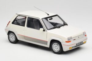 Renault Super 5 GT Turbo Phase 1 Perlamutro Baltas Norev 1:18 185200 Metalas - nuotrauka 6 iš 8