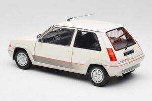 Renault Super 5 GT Turbo Phase 1 Perlamutro Baltas Norev 1:18 185200 Metalas - nuotrauka 7 iš 8