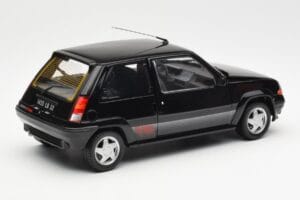Renault Super 5 GT Turbo Phase 2 Juodas Norev 1:18 185244 Metalas - nuotrauka 3 iš 8