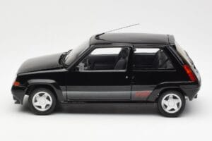 Renault Super 5 GT Turbo Phase 2 Juodas Norev 1:18 185244 Metalas - nuotrauka 4 iš 8