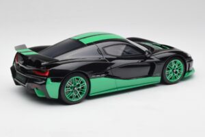 Rimac Nevera Record Monochrome Juodas GT Spirit 1:18 GT916 Derva - nuotrauka 2 iš 6