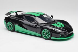 Rimac Nevera Record Monochrome Juodas GT Spirit 1:18 GT916 Derva - nuotrauka 4 iš 6