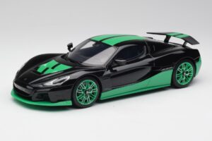 Rimac Nevera Record Monochrome Juodas GT Spirit 1:18 GT916 Derva