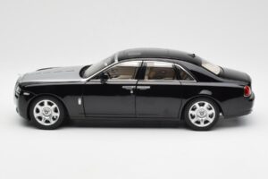 Rolls-Royce Ghost Juodas & Sidabrinis Kyosho 1:18 008802BKS2 Metalas - nuotrauka 4 iš 8
