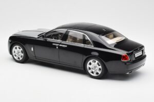 Rolls-Royce Ghost Juodas & Sidabrinis Kyosho 1:18 008802BKS2 Metalas - nuotrauka 7 iš 8