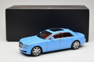 Rolls-Royce Ghost Series I Šviesiai Mėlynas Kyosho 1:18 08802LB Metalas - nuotrauka 8 iš 8