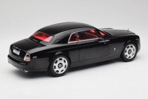 Rolls-Royce Phantom Coupe Diamond Juodas Kyosho 1:18 08862DBK Metalas - nuotrauka 3 iš 8