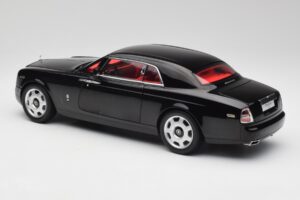 Rolls-Royce Phantom Coupe Diamond Juodas Kyosho 1:18 08862DBK Metalas - nuotrauka 7 iš 8