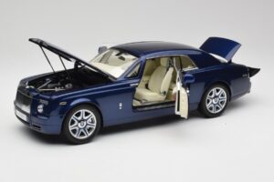 Rolls-Royce Phantom Coupe Metropolitan Mėlynas Kyosho 1:18 08862BLM Metalas - nuotrauka 2 iš 8