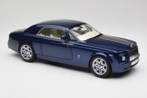 Rolls-Royce Phantom Coupe Metropolitan Mėlynas Kyosho 1:18 08862BLM Metalas - nuotrauka 6 iš 8