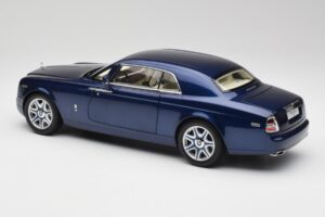 Rolls-Royce Phantom Coupe Metropolitan Mėlynas Kyosho 1:18 08862BLM Metalas - nuotrauka 7 iš 8