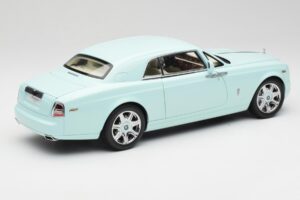 Rolls-Royce Phantom Coupe Turchese Mėlynas Kyosho 1:18 08862TBL Metalas - nuotrauka 3 iš 8
