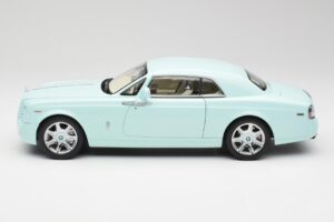 Rolls-Royce Phantom Coupe Turchese Mėlynas Kyosho 1:18 08862TBL Metalas - nuotrauka 4 iš 8