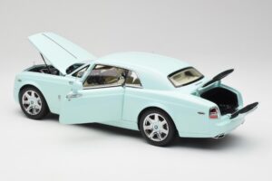 Rolls-Royce Phantom Coupe Turchese Mėlynas Kyosho 1:18 08862TBL Metalas - nuotrauka 5 iš 8