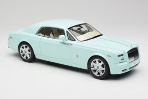 Rolls-Royce Phantom Coupe Turchese Mėlynas Kyosho 1:18 08862TBL Metalas - nuotrauka 6 iš 8
