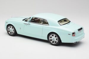 Rolls-Royce Phantom Coupe Turchese Mėlynas Kyosho 1:18 08862TBL Metalas - nuotrauka 7 iš 8