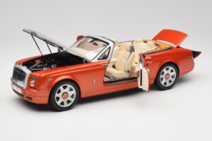 Rolls-Royce Phantom Drophead Coupe Mandarin Oranžinis Kyosho 1:18 08871P Metalas - nuotrauka 2 iš 10