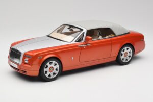 Rolls-Royce Phantom Drophead Coupe Mandarin Oranžinis Kyosho 1:18 08871P Metalas - nuotrauka 4 iš 10