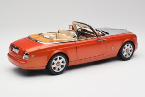 Rolls-Royce Phantom Drophead Coupe Mandarin Oranžinis Kyosho 1:18 08871P Metalas - nuotrauka 5 iš 10