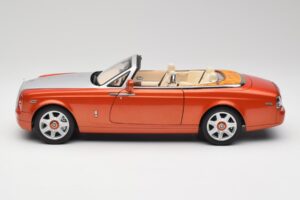 Rolls-Royce Phantom Drophead Coupe Mandarin Oranžinis Kyosho 1:18 08871P Metalas - nuotrauka 6 iš 10