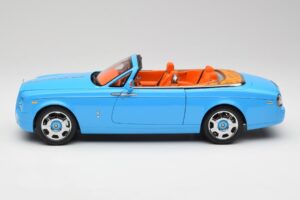 Rolls-Royce Phantom Drophead Coupe Powder Mėlynas Kyosho 1:18 08871BL Metalas - nuotrauka 6 iš 10