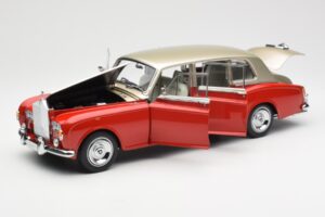 Rolls-Royce Phantom VI Raudonas Šviesiai Smėlinis Kyosho 1:18 08905RLB Metalas - nuotrauka 2 iš 8